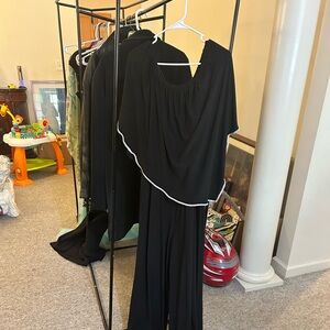 Off the shoulder jump suit